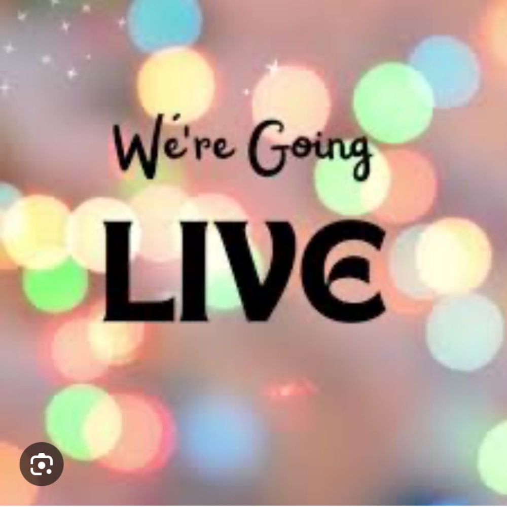 LIVE NOTIFICATION 🥁🥁🥁. Like this listing to be notified when I go live!!🎶 - Picture 1 of 2